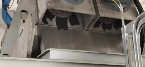 Volute Automatic Sewage Treatment Waste Water Purifying Sludge Mud Dewatering Screw Filter Machine
